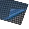 sourcing map Carbon Fibre Plate Replacement 125 mm x 75