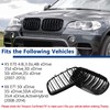 DEKEWEI X5 E70 Grill, Front Kidney Grille for 2007-2013 X5