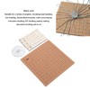 Macrame Board 11.8x11.8inch Reusable Grids Double Sided Macrame Braiding Board