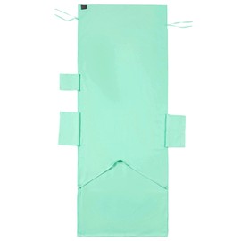 Morbuy Protective Cover for Garden Lounger - Terry Cloth Lounger Cushion Garden Microfibre Sun Lounger Towel with 3 Pockets, Plain Towels for Swimming Pools, Beaches, Garden Hotels (75 x 215 cm, Duck