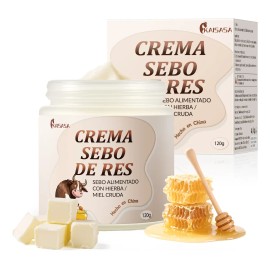 Crema Sebo De Res Bovino Miel Para El Cuidado De La Piel