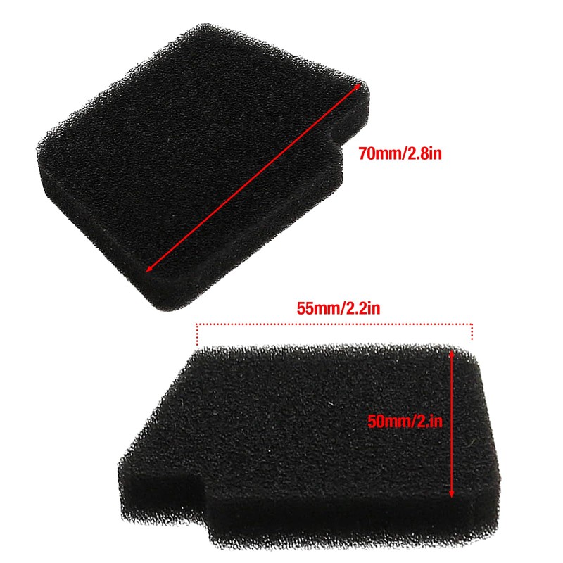 4pcs 545146501 Air Filter Replacement for Poulan BVM200FE BVM210FA BVM210VS