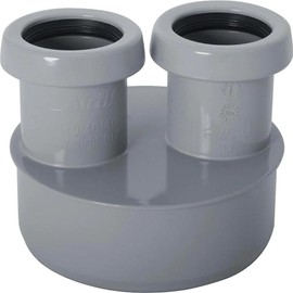 Airfit Waste Water Reducer for HT and KG Pipe DN110 x 40 x 40