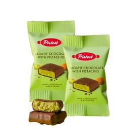 2 Count of Mini Dubai Chocolate Kunafa Pistachio Bar | Pistachio Chocolate Bars with Shredded Phyllo Dough | Fresh Daily Production 0.44 oz (25g)