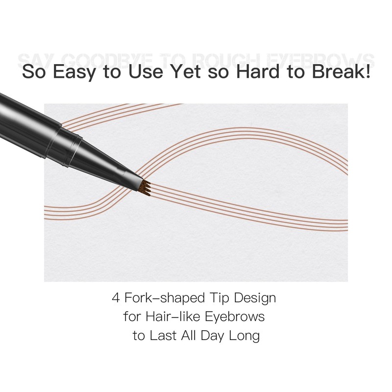 GL-Turelifes Eyebrow Pencil Microblading Pen, Liquid Eyebrow Pen Micro 4