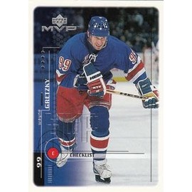 1998-99 Upper Deck MVP Hockey #219 Wayne Gretzky Checklist Hockey Card