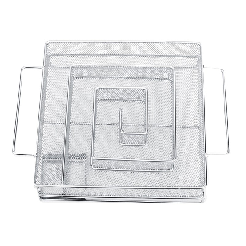 Rectangle Stainless Steel Cold Smoke Generator Barbecue Net BBQ Grill