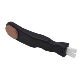 Kisangel Ice Skate Sharpener Handheld Tool for Hockey Shoes Emergency Quick Repair Grinder for Figure and Player Skates Easy to Use Whetstone Go Blade Maintenance