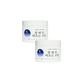 Label Young 잘때꼭바르는크림 100g 2개/고보습고양양 올인원수면크림 Sleep Essential Cream 100g 2pcs / High Moisture All-in-One Sleeping Cream