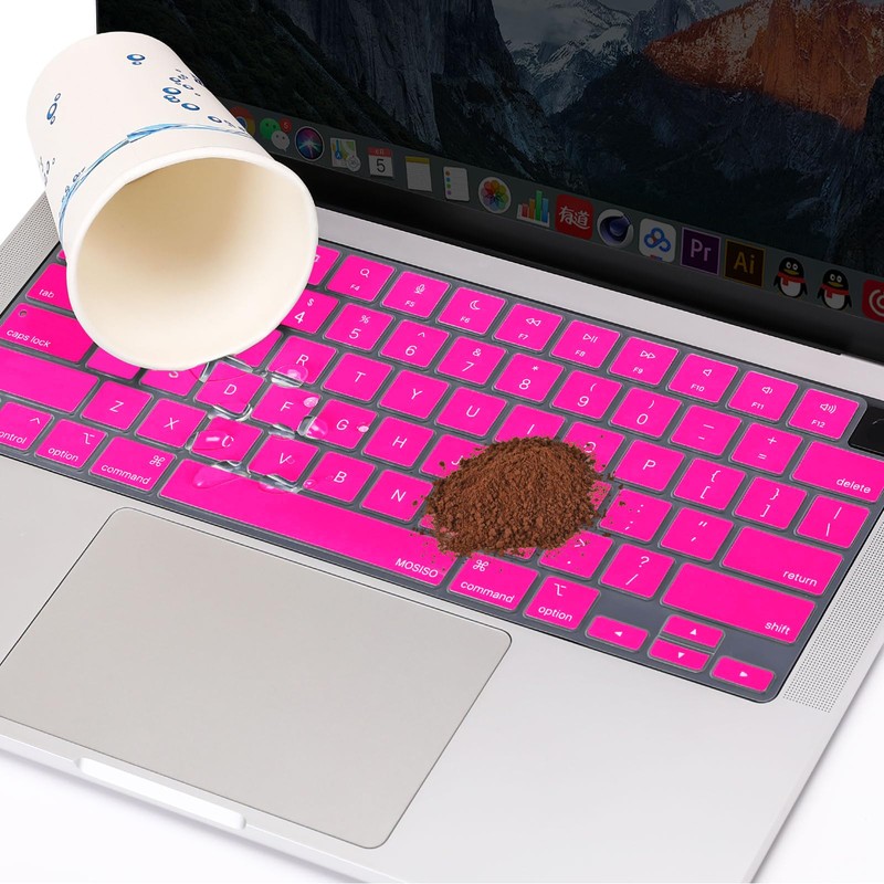 MOSISO Keyboard Cover Skin Compatible with MacBook Air 15 inch