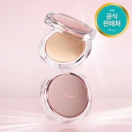 Arial ink feeder cover lasting cushion, 03 cream beige / 아리얼 잉크 피더 커버 래스팅 쿠션, 03크림베이지