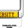 Western Michigan School Logo Full Size Standard License Plate Metal