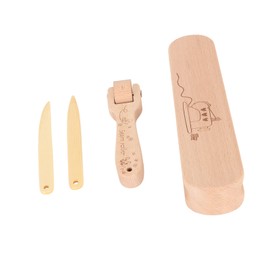 Wooden Tailor Striker Set for Sewing, Quilting, Steam Absorption, Comfortable Handle, Durable Beech Wood and Bamboo, Ideal for Tailors, Quilters
