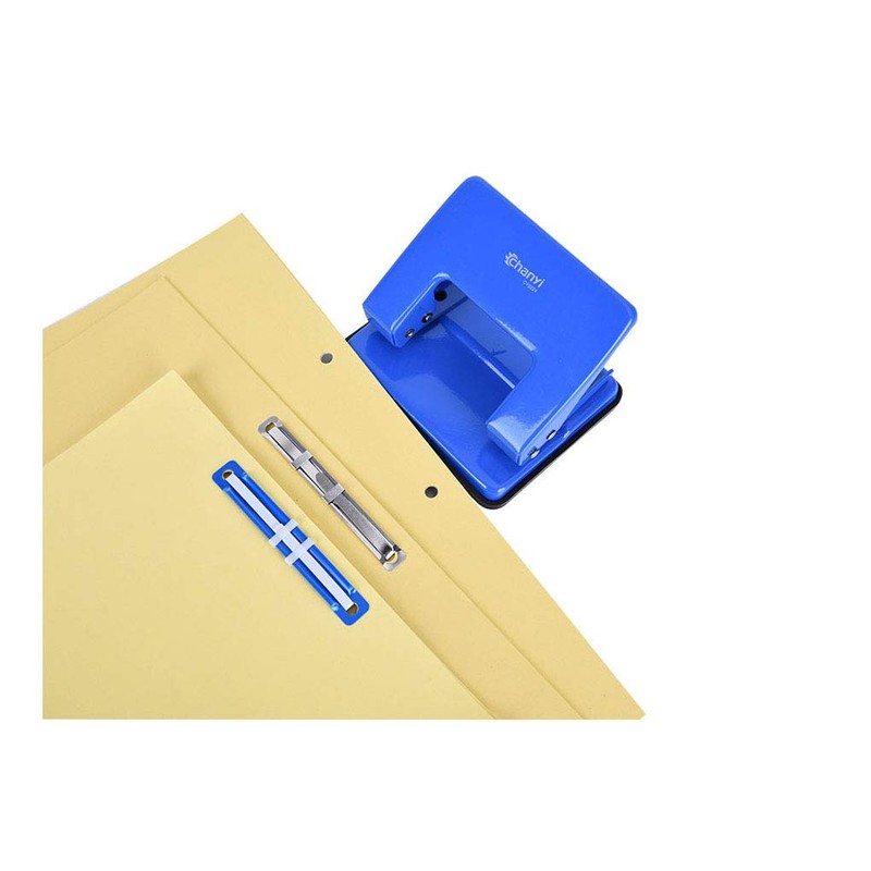 Metal Paper Fastener File Fastener,3.15"(80mm) Between 2 Hole,Box of 50