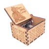 Davy Jones Locket Music Box Hand Crank Musical Box Carved