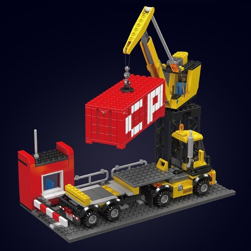 Mould King 12027 Diesel Locomotive Train Trailer Building Block Remote