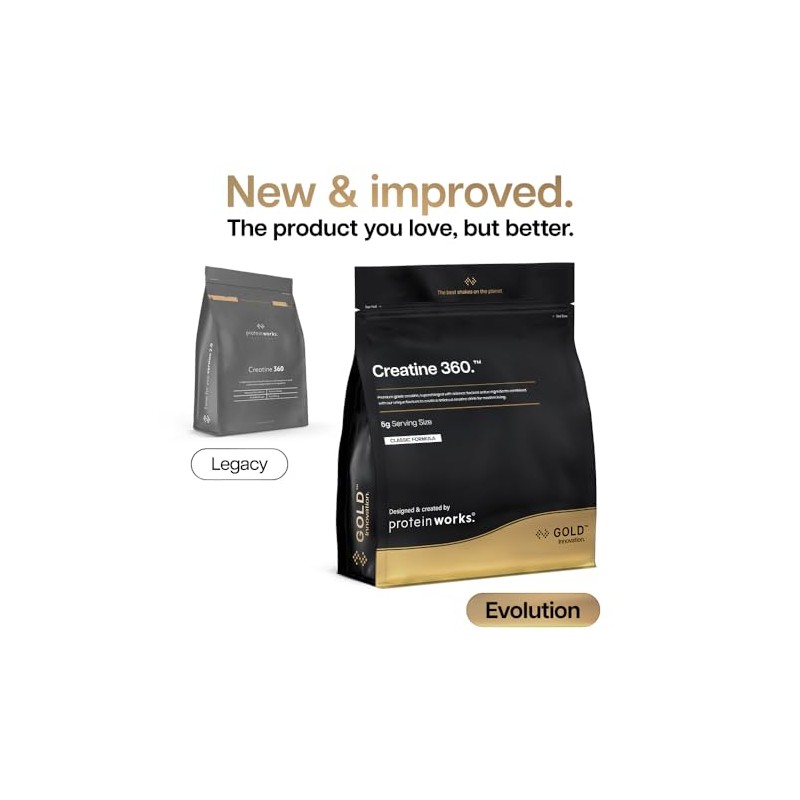 Protein Works | Creatine 360 - Gold, Orange & Mango,