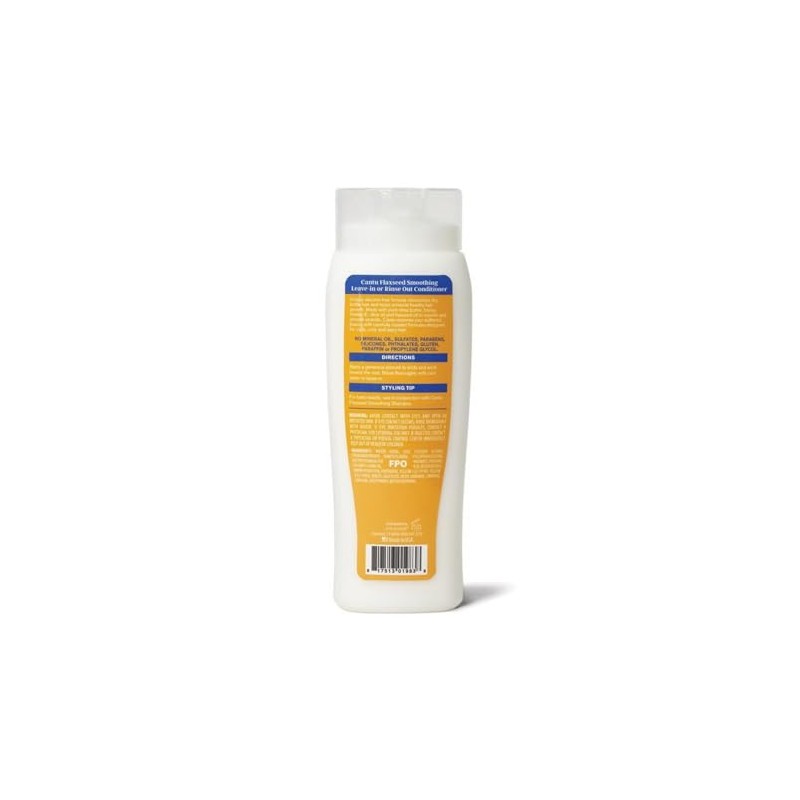 CANTU Flaxeed Smoothing Leave-in OR Rinse out Conditioner 400 ml