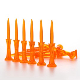 WMAWJBT 3-1/4'' 50 Count Plastic Golf Tees - Reduced Friction & Side Spin, Un...