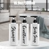 3 Pack Soap Lotion Dispenser 500ml/17oz Hand and Dish Soap