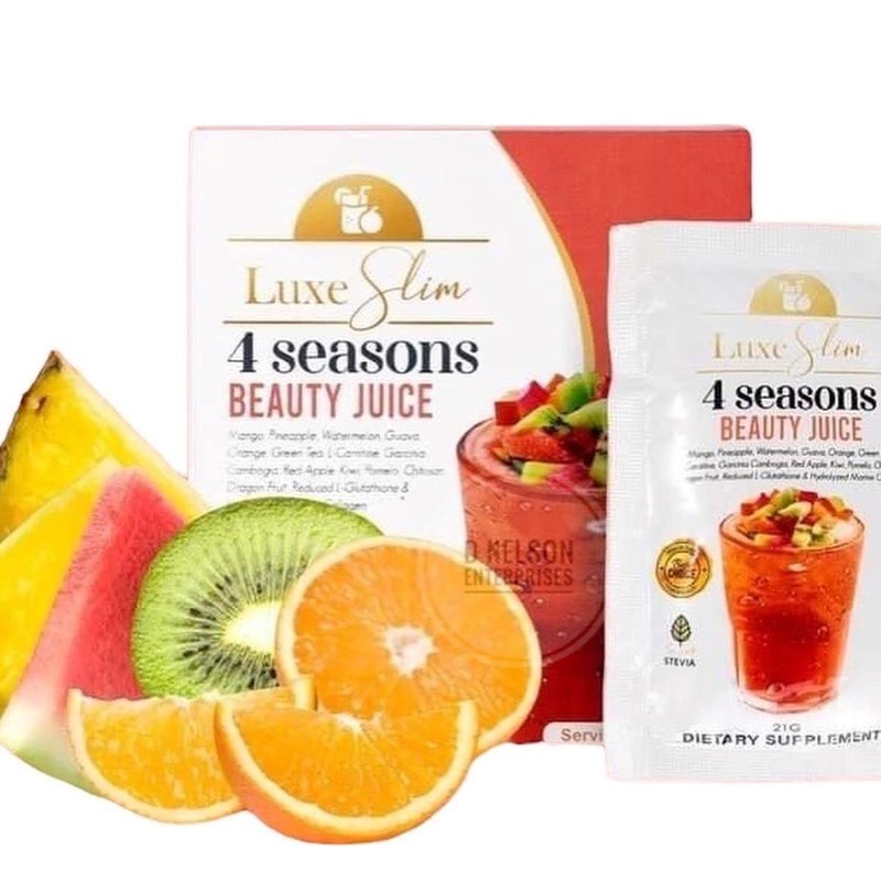 Luxe Slim 4 SEASONS Beauty Juice, 21g x 10 Sachets,