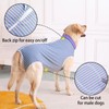 Axcimond Dog Body After Surgery Dog Onesie with Zip Op