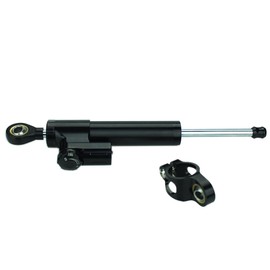 Krace CNC Motorcycle Steering Damper Stabilizer Linear Fit Yamaha YZF R1／R3／R6／R15／R125／R25 FZ1 FZ8 FZ09 MT09 GSXR 600 750 1000 GSX1300R CBR600RR 1000RR CB400 CB1000 ZX6R ZX14R