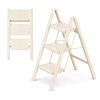 GameGem 3 Step Ladder Folding Step Stool with Wide Anti-Slip