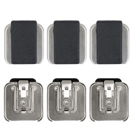 Aimtobest 6 Pack Replacement Speaker Mic Belt Clip Compatible for Motorola PMMN4013 PMMN4013A PMMN4025 PMMN4025A PMMN4050A PMMN4051A PMMN4062A PMMN4071A PMMN4021A PMMN4022A PMMN4029A, 360° Rotatable