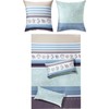 Erwin Müller Bed Linen Mako Satin Blue Size 155 x
