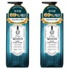 Sento Prime Botanical Cica Acne Care Mildly Acidic Body Wash Tea Tree Forest Fragrance, 2 Pieces, 1.1L / 센토 프라임 보타니컬 시카 여드름케어 약산성 바디워시 티트리 포레스트향, 2개, 1.1L