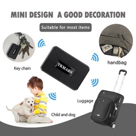 TKMARS 4G Mini GPS Tracker GPS Tracker Auto 25 Tage Standby-Zeit, Stark Magnetisch, Wasserdicht, Echtzeit-Positionierung, 5 Sekunden Aktualisierung, mit Kostenloser App