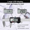 Caliper Measuring Tool, Qfun Vernier Digital Caliper Stainless Steel 6