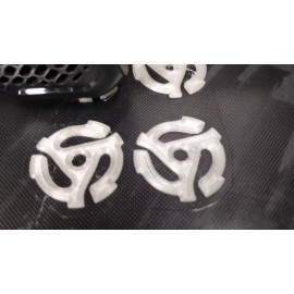 Vinyl Records Glow in the Dark 45rpm Adapter Spacers (Pack of Four)