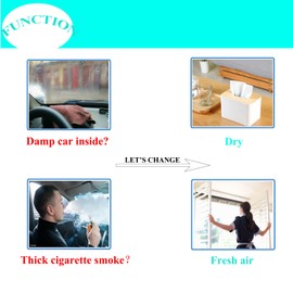 SONLEE Smoke Black Outside Mount Window Visor Deflectors Rain Guards Compatible with 2011-2021 Dodge Charger