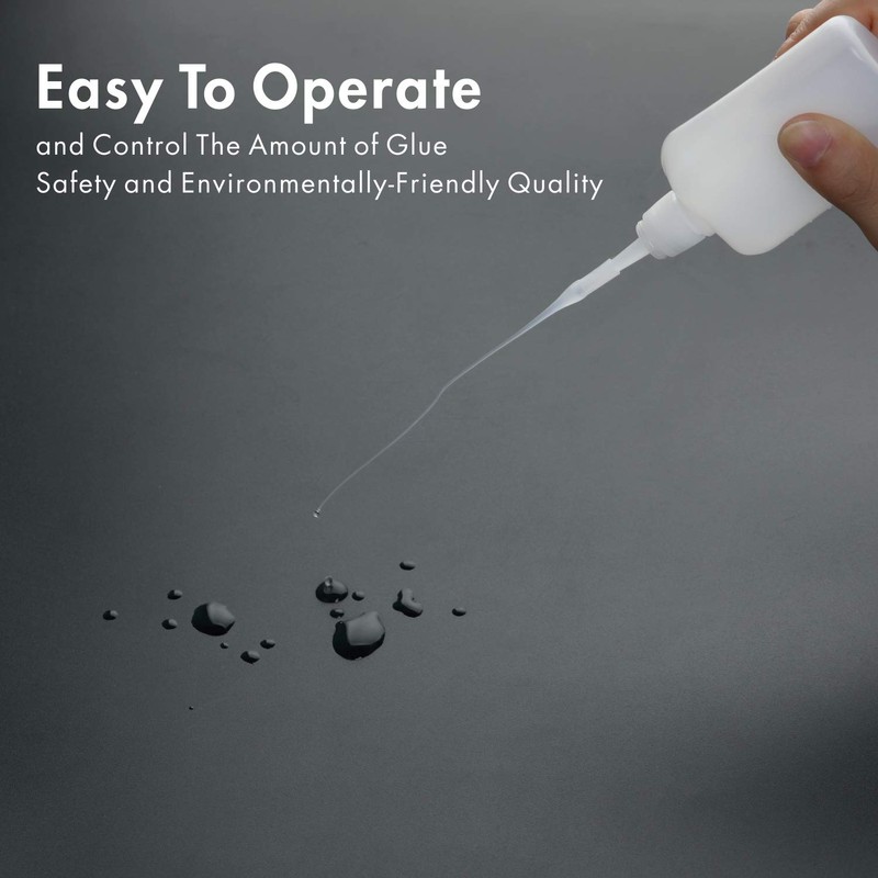 BAPHILE 300PCS CA Glue Micro-Tips, Precision Applicator with Glue Bottle