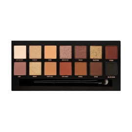 W7 | Romanced Eyeshadow Makeup Palette | Tones: Creamy Mattes & Shimmer Metallics | Colors: Warm Neutrals, Pinks, Golds, Browns | Cruelty Free and Vegan Eye Makeup For Women by W7 Cosmetics