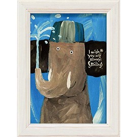 yu-pawa- 武内-Human Art Frame "Elephant (UM" D5740 – 00721 D5740 – 00721