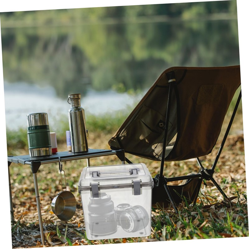 Hemobllo Portable Sundry Organizer for Camera Lens Small Dehumidifying Storage