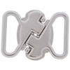 Prym Bikini and Belt Clasp, Metal, Silver, 0.47" Coloured-1 Piece