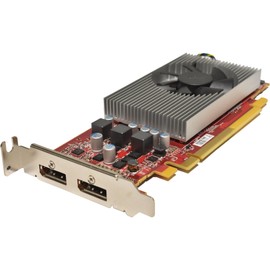 Dell OEM AMD RX 550 4GB GDDR5 Single-Slot Low Profile Graphics Card - 512 Cores, 128bit, 96GB/s, 2xDisplayPort 1.4a (up to 5K Each), 50W TDP, DirectX 12, PCI Express 3.0x8 (Renewed)