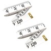 2 PCS Soft Tape Measure 120 Inch/ 300cm, Double Scale