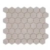 Daltile Nova Falls Gray 10in x 12in Glazed Ceramic Hexagon