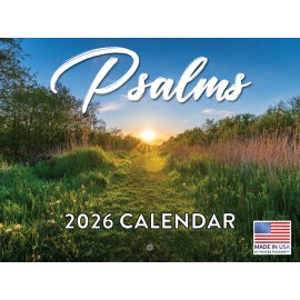 Decor Logistics Psalm Calendar 2026 Bible Monthly Wall Calender 12 Month