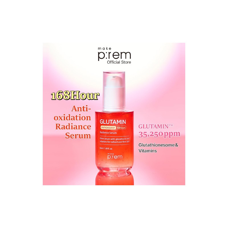 make p:rem [make p:rem]Glutamin Antioxifant Radiance Serum 50ml