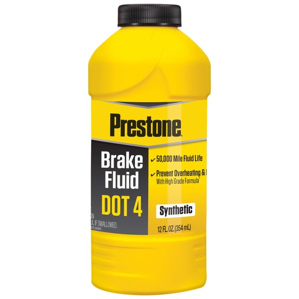 Prestone AS800Y DOT 4 Synthetic Brake Fluid - 12 oz.