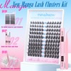 Manga Lash Clusters Kit Natural Lash Extension Kit Wispy Eyelash