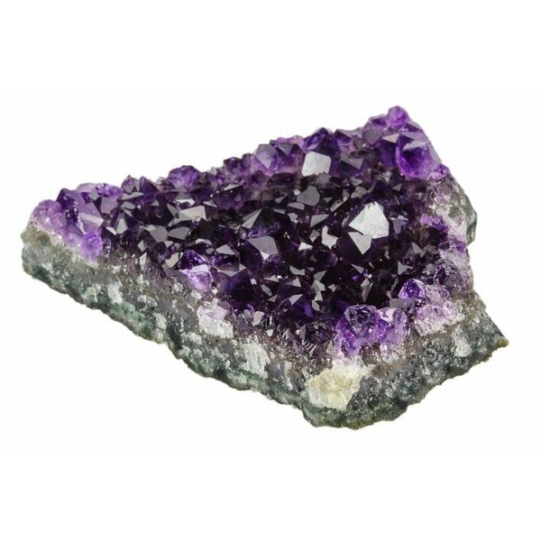 Pachamama Essentials Amethyst Healing Stone - Crystal Cluster, raw Mineral, raw Amethyst, raw Stone 3"+ (Amethyst, Medium)