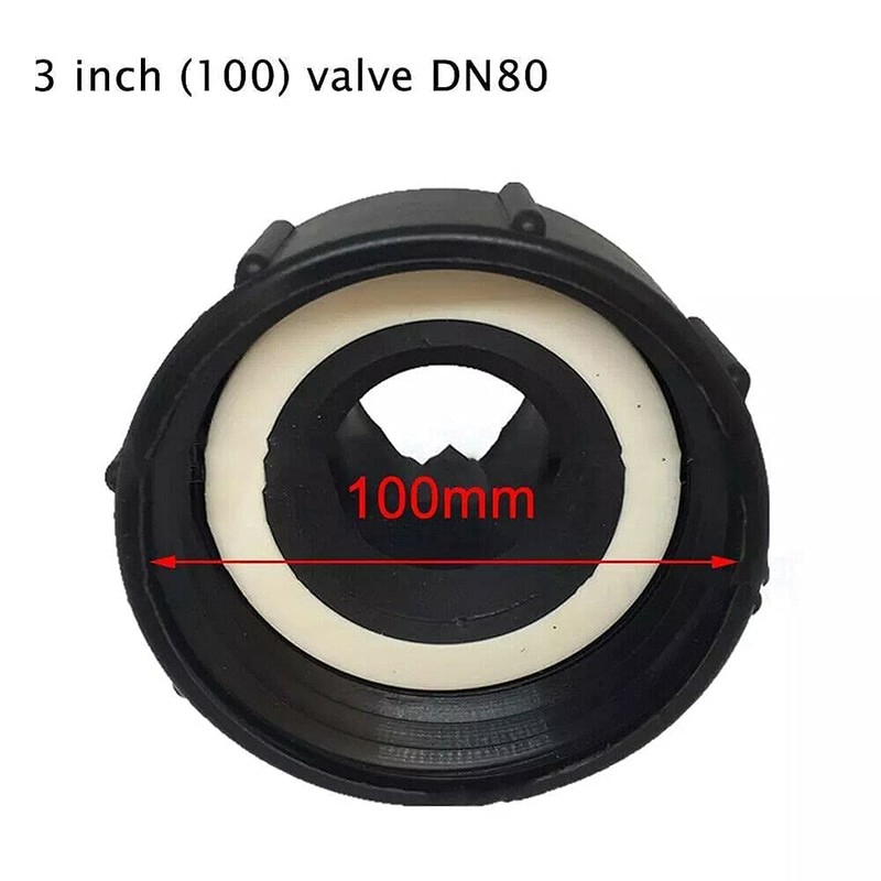 TOP-VIGOR IBC Tank Adapter Plastic Hose Tap Connector S100 x
