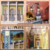 DIY Book Nook Kit, 3D Wooden Puzzle Mosque Miniature Booknook